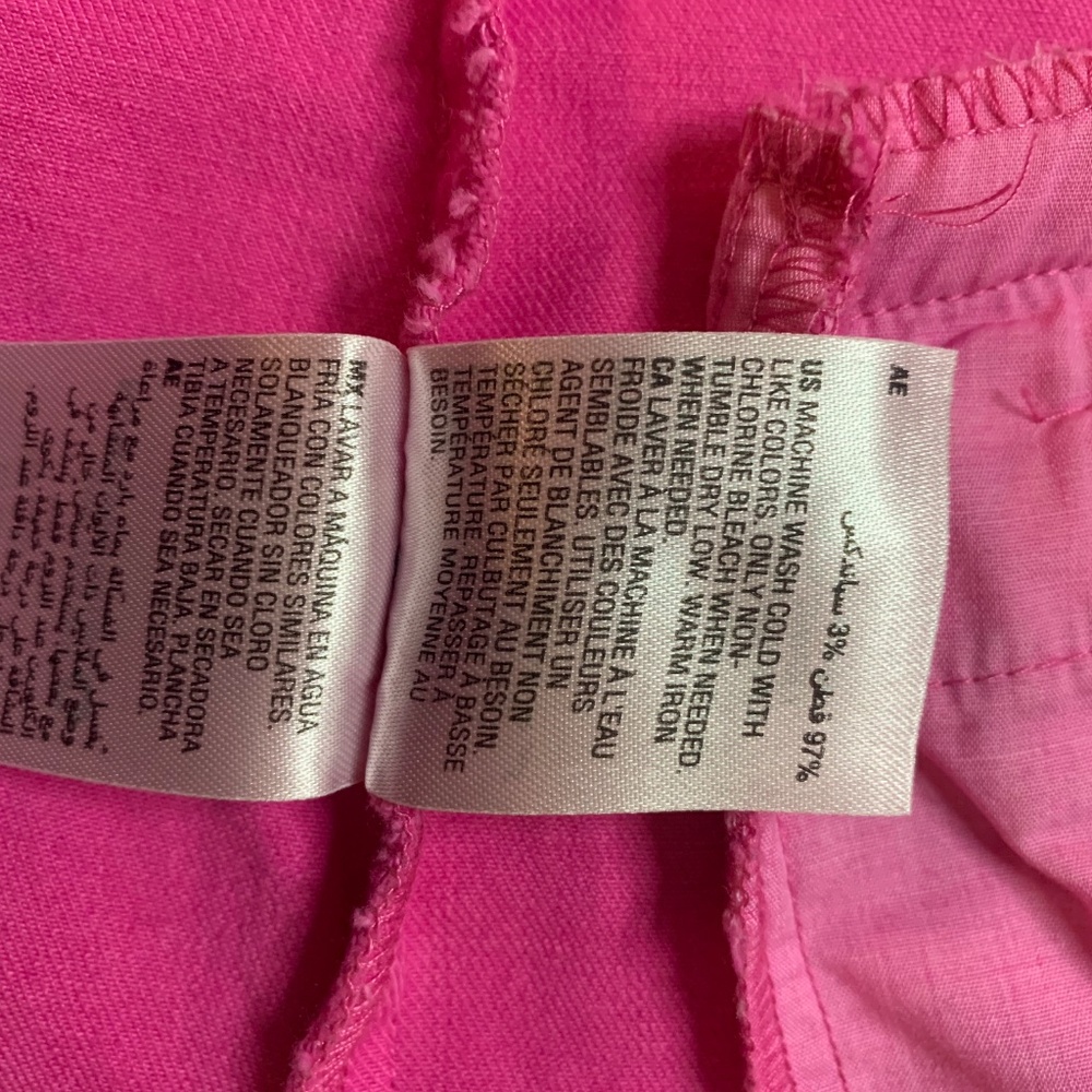 INC Pink Denim Jacket, Size XXL - Picture 8 of 8